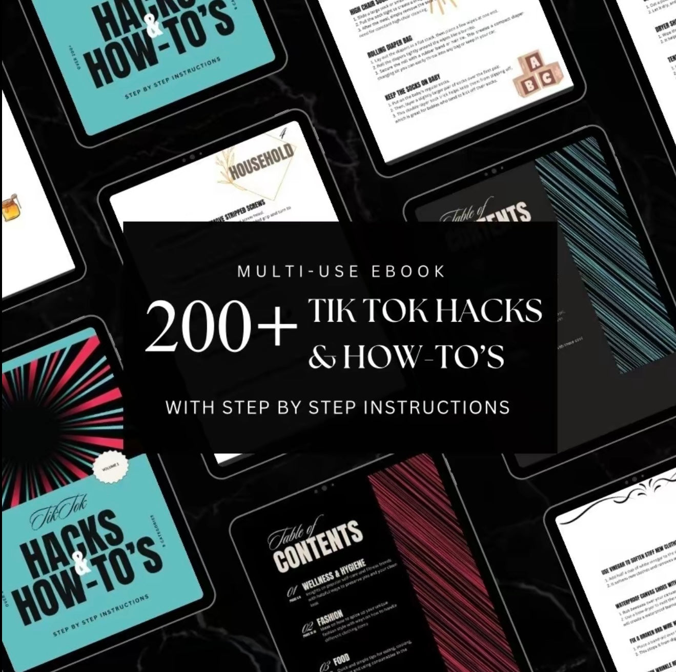 The Viral Vault: 100+ TikTok Hacks You’ll Actually Use (General Edition)